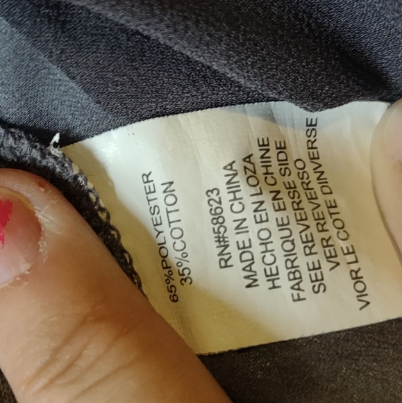 Panilli multi fabric open front cardigan NWOT - Picture 8 of 10